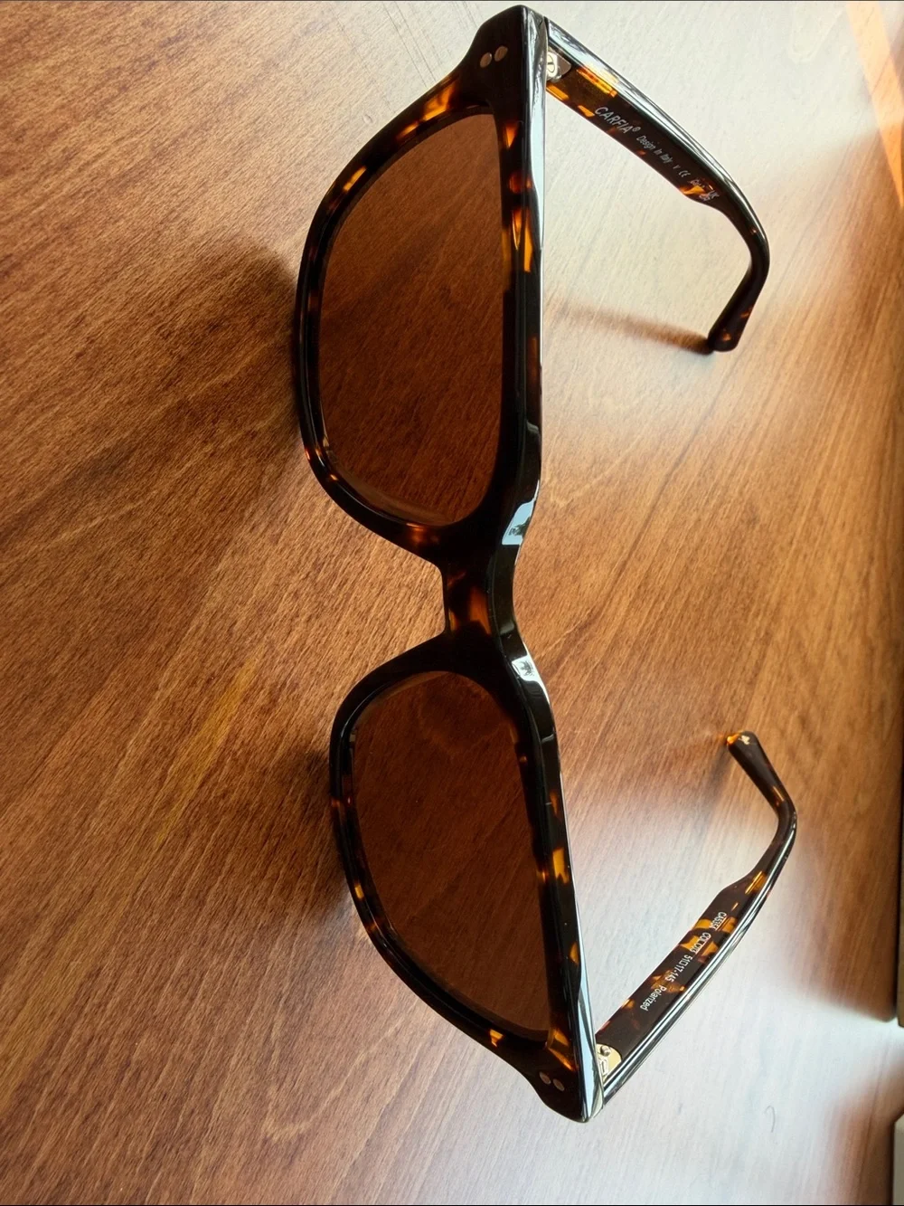 Women’s Tortoiseshell Brown Sunglasses with Black Case